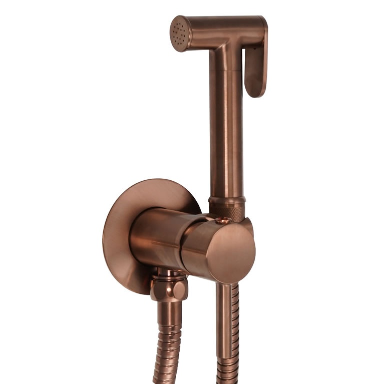 JTP Vos Brushed Bronze Douche Set Sanctuary Bathrooms